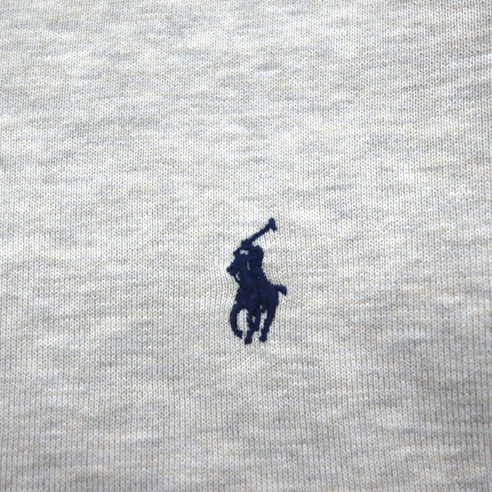 Polo Ralph Lauren 90年代 日本製 スウェット トレーナー L グレー コットン ダメージ加工