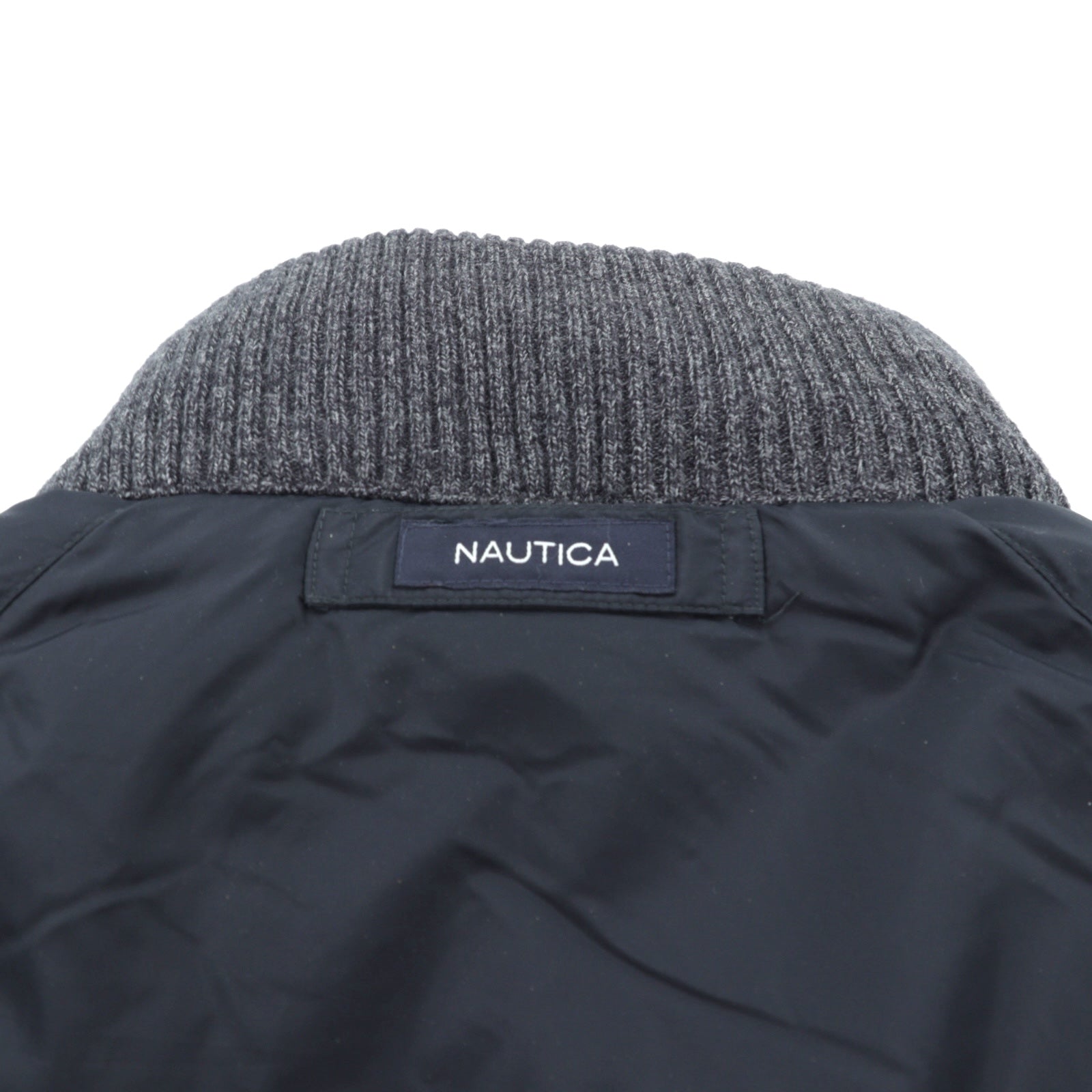 NAUTICA リバーシブル ボリューム ダウンジャケット 2XL マルチカラー ドローコード フード収納