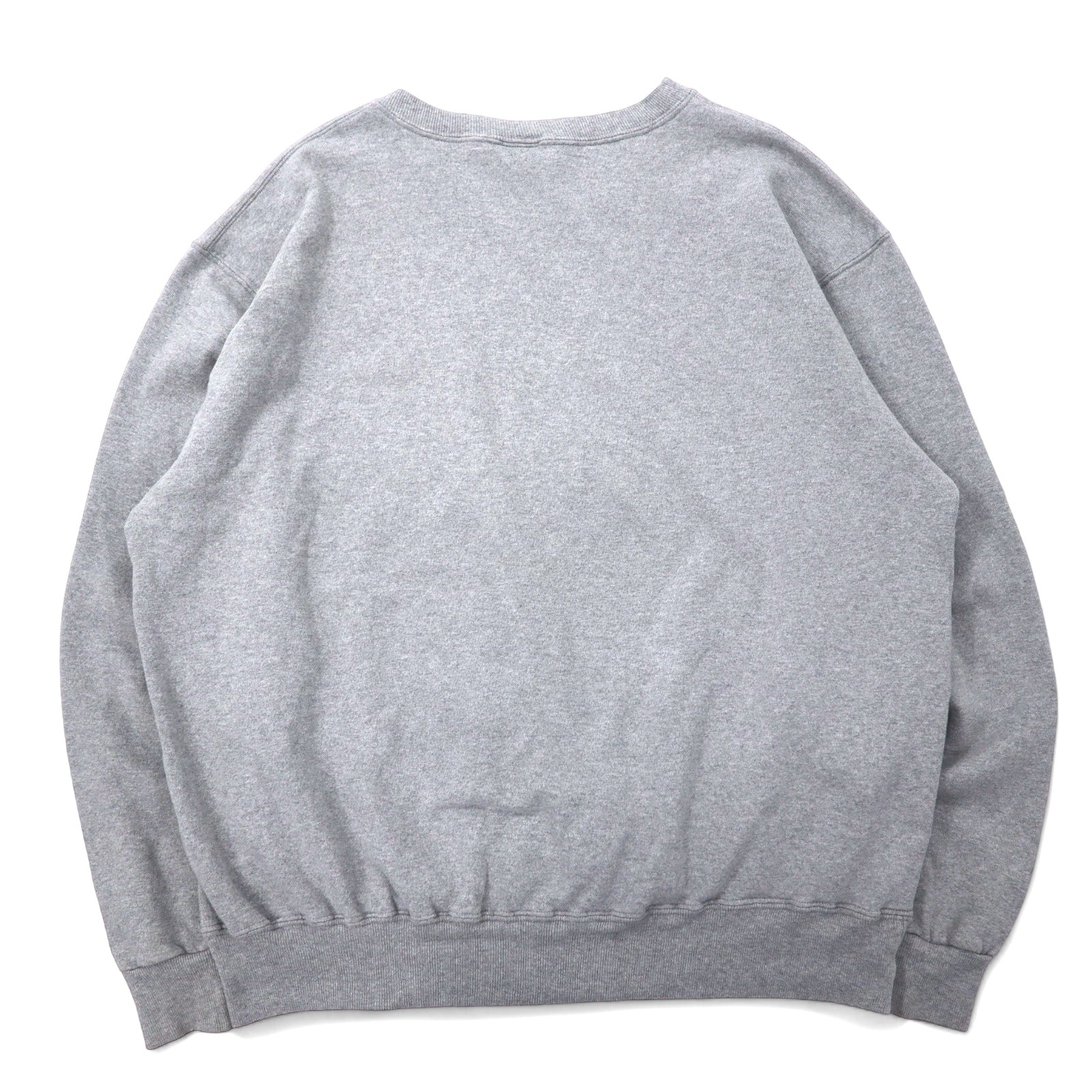 Champion anni '90 felpa stampata college XXL grigio cotone NCAA MICHIGAN logo ad arco taglia grande fabbricato in Costa Rica