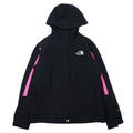 THE NORTH FACE Giacca a vento, taglia S, nera, poliestere, HYVENT, impermeabile, traspirante, zip-in-zip, doppia zip, modello US