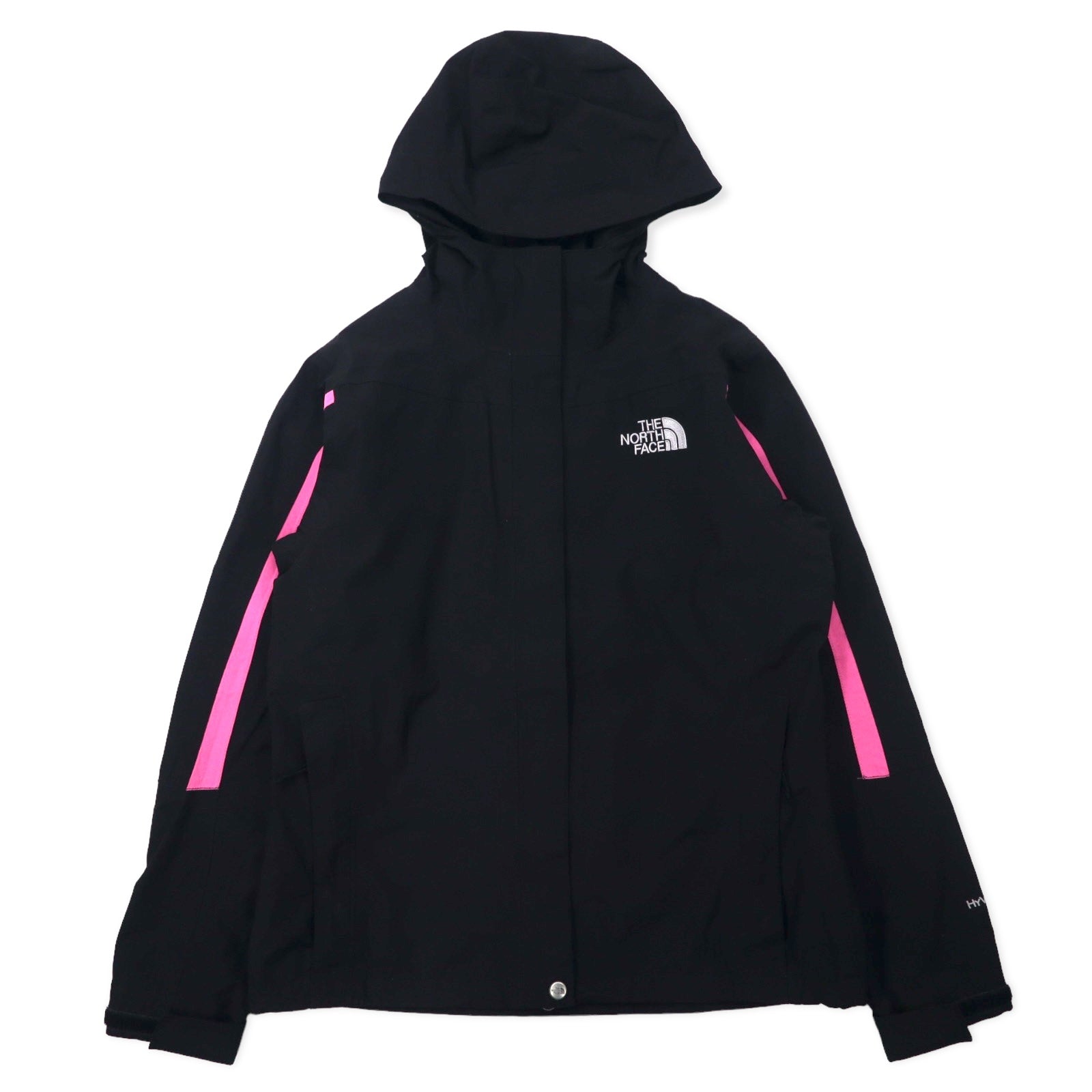 THE NORTH FACE Giacca a vento, taglia S, nera, poliestere, HYVENT, impermeabile, traspirante, zip-in-zip, doppia zip, modello US