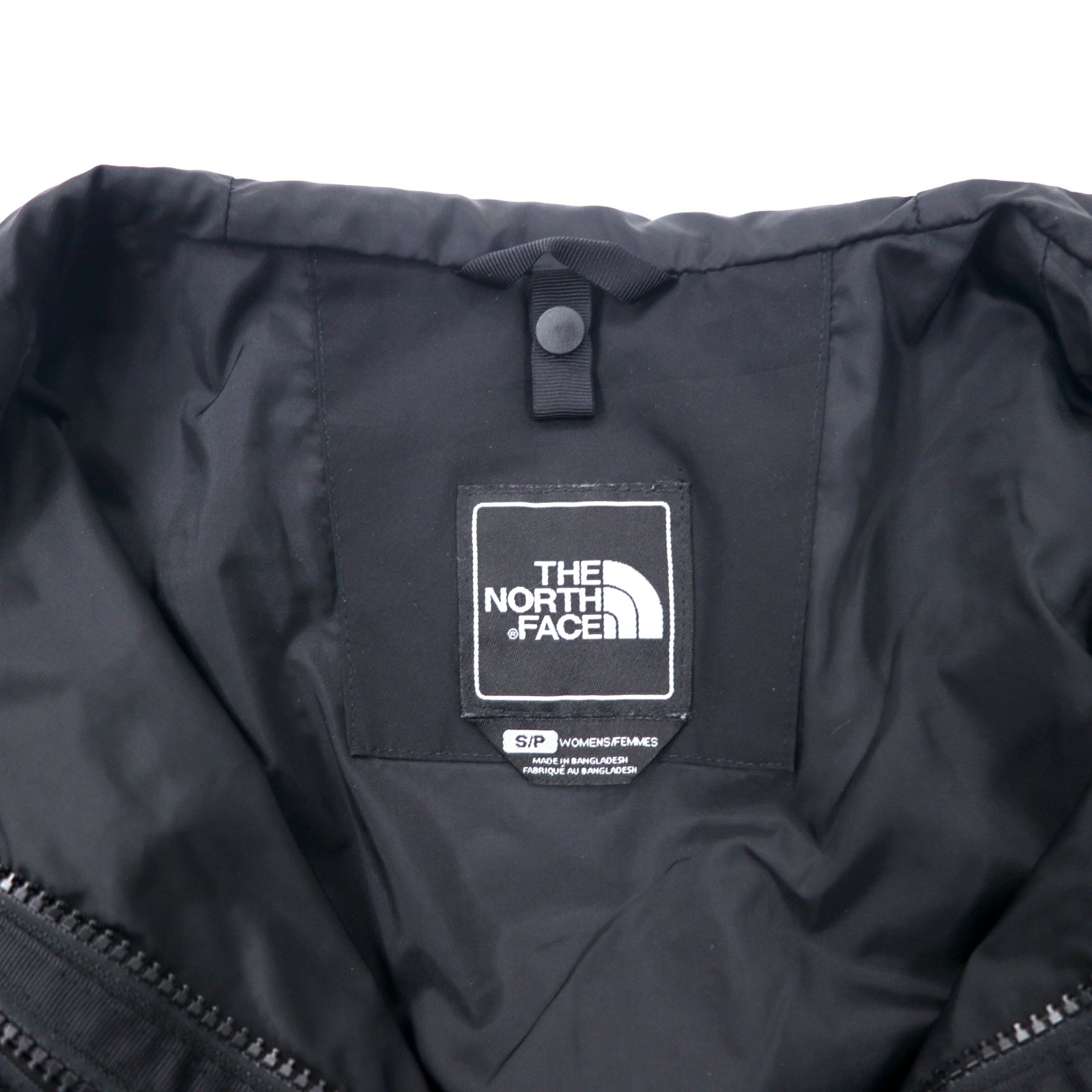 THE NORTH FACE Giacca a vento, taglia S, nera, poliestere, HYVENT, impermeabile, traspirante, zip-in-zip, doppia zip, modello US