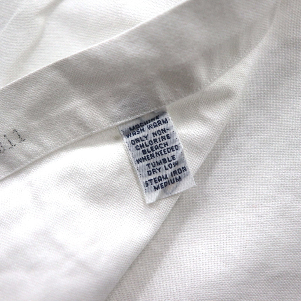 Ralph Lauren 90年代 オックスフォード ボタンダウンシャツ XL ホワイト YARMOUTH スモールポニー刺繡