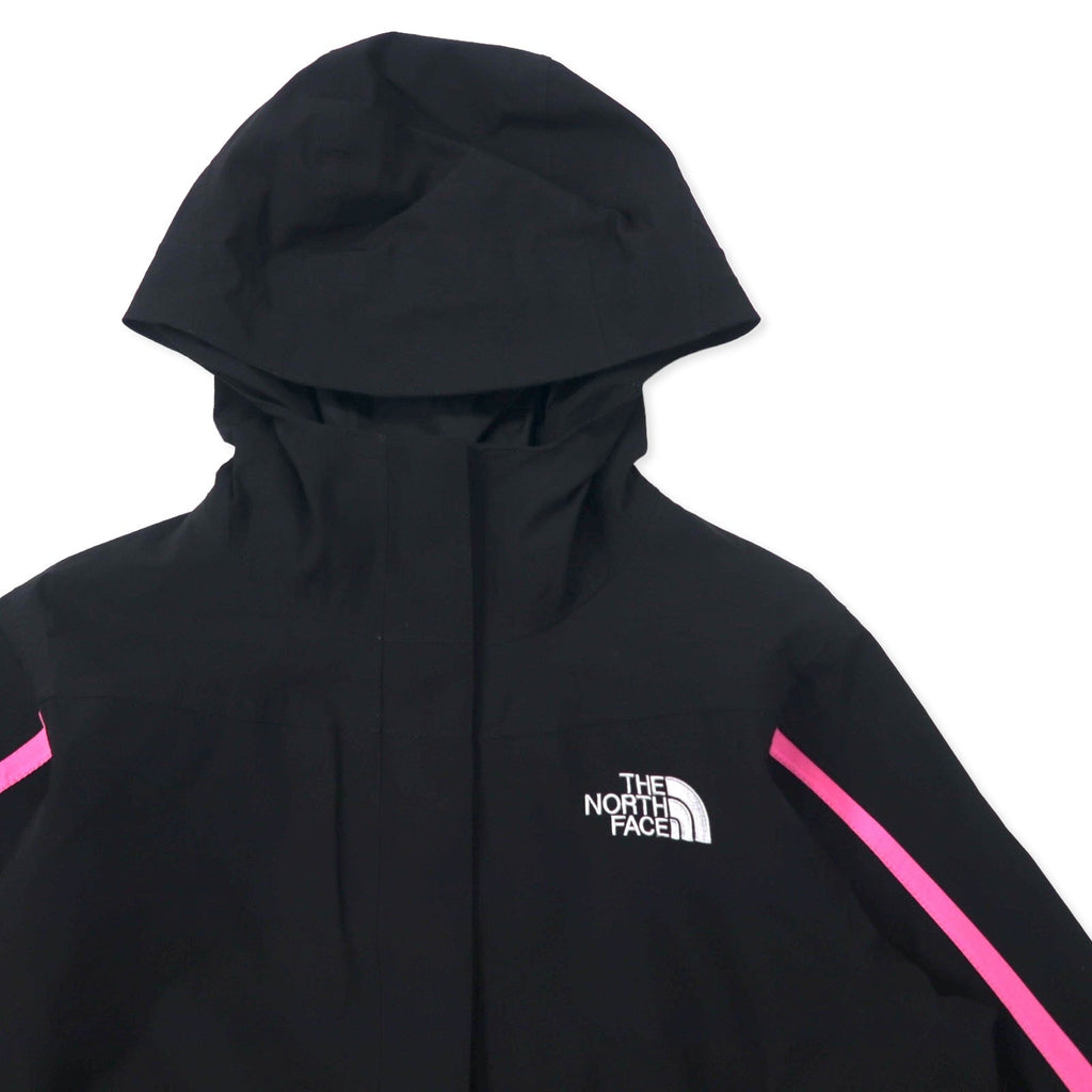 THE NORTH FACE Giacca a vento, taglia S, nera, poliestere, HYVENT, impermeabile, traspirante, zip-in-zip, doppia zip, modello US