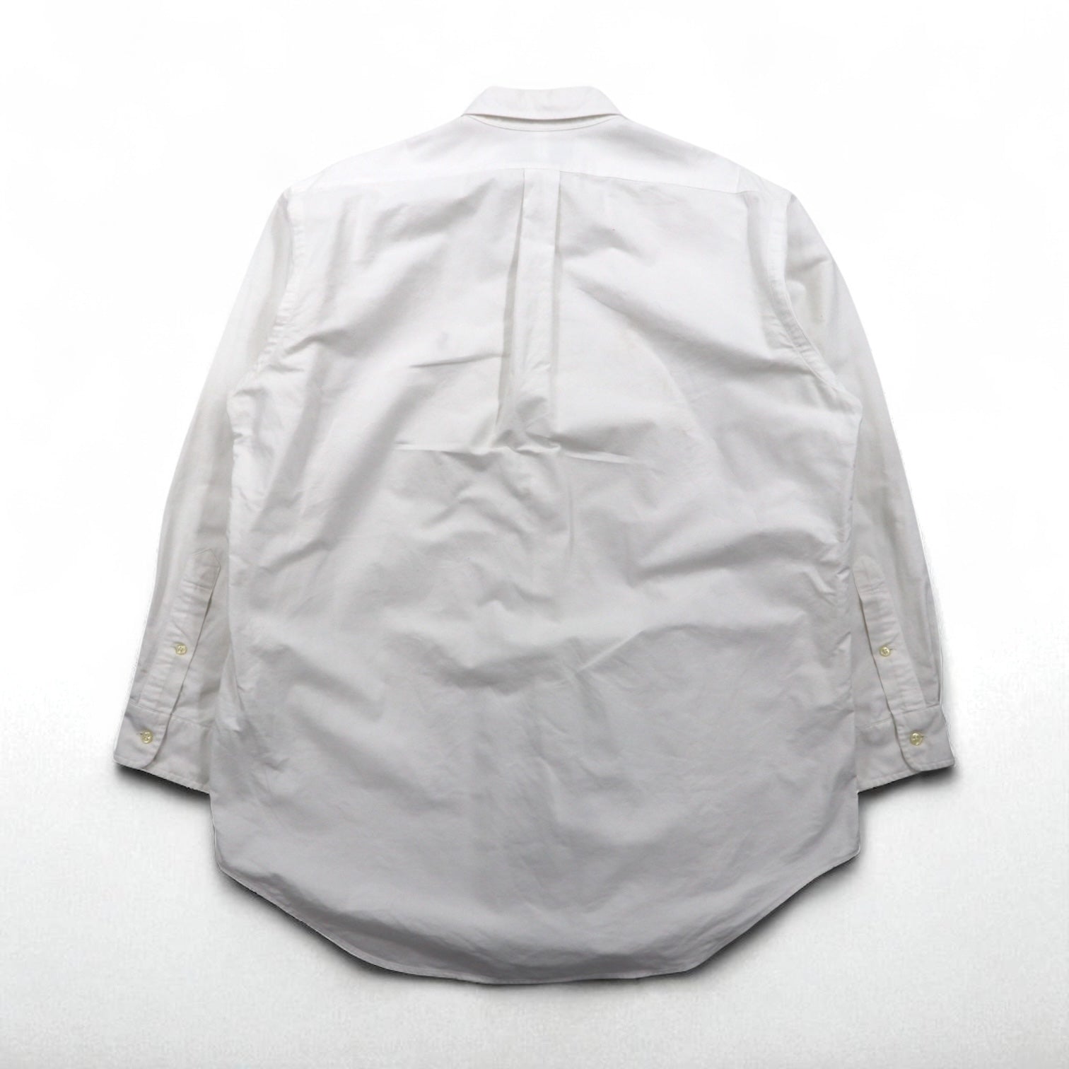 Ralph Lauren 90年代 オックスフォード ボタンダウンシャツ XL ホワイト YARMOUTH スモールポニー刺繡