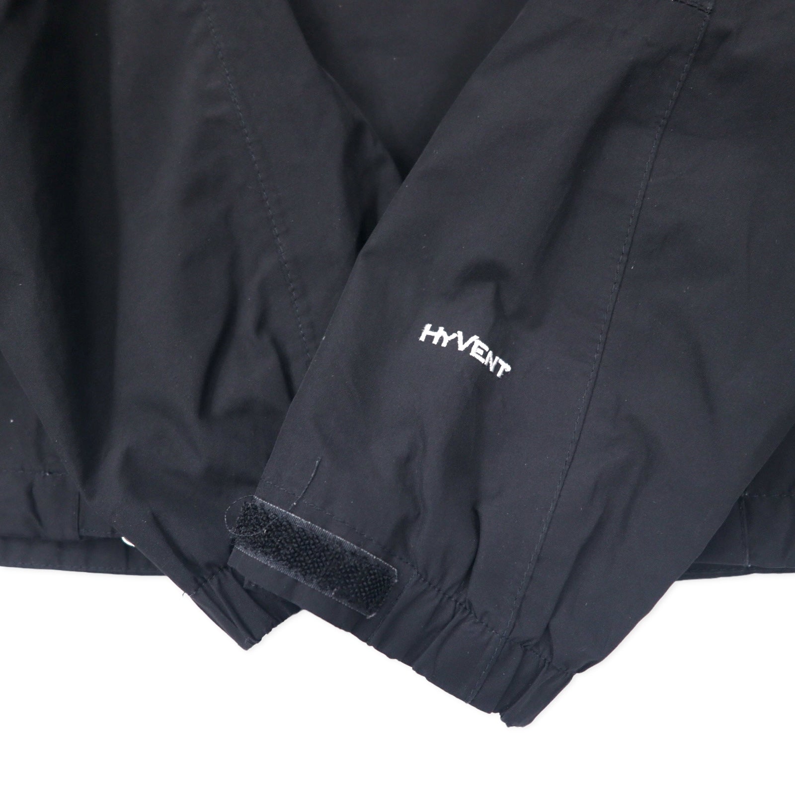 THE NORTH FACE Giacca a vento, taglia S, nera, poliestere, HYVENT, impermeabile, traspirante, zip-in-zip, doppia zip, modello US