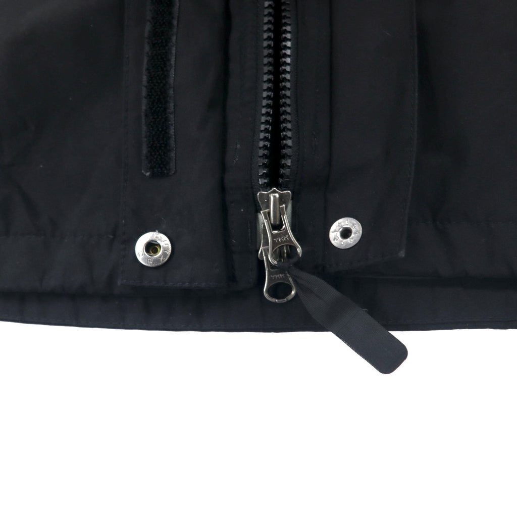 THE NORTH FACE Giacca a vento, taglia S, nera, poliestere, HYVENT, impermeabile, traspirante, zip-in-zip, doppia zip, modello US