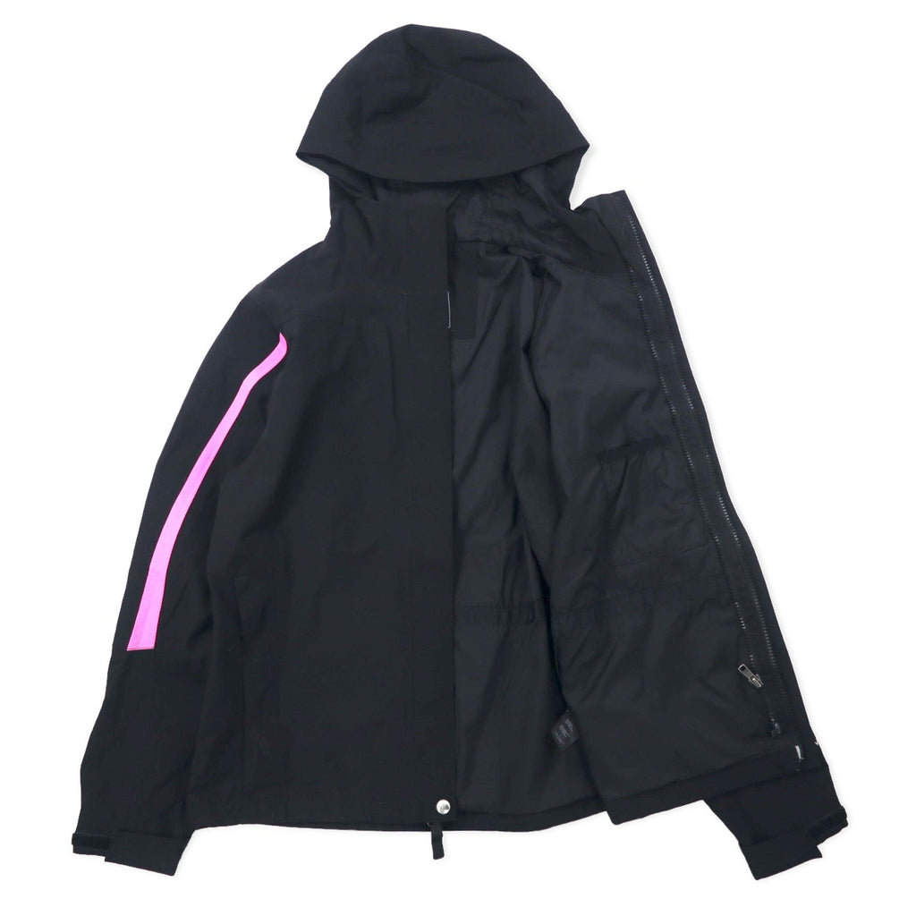 THE NORTH FACE Giacca a vento, taglia S, nera, poliestere, HYVENT, impermeabile, traspirante, zip-in-zip, doppia zip, modello US