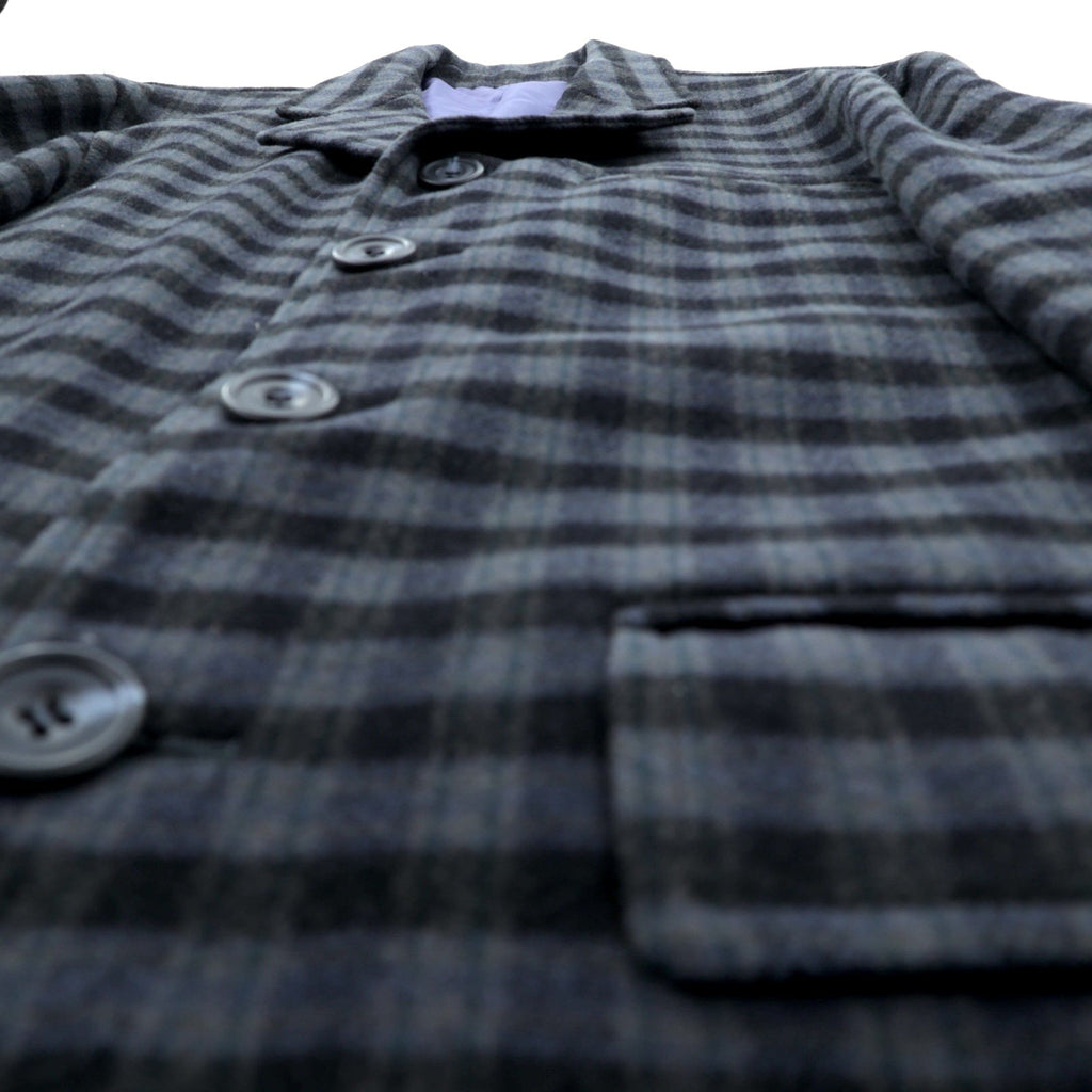 PAZZO 90年代 日本製 ヴィンテージ カシミア 4B テーラードジャケット ブレザー XL チェック Marcolana Wool and Cashmere