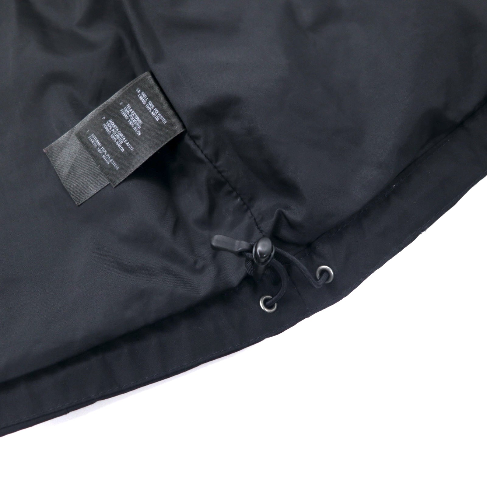 THE NORTH FACE Giacca a vento, taglia S, nera, poliestere, HYVENT, impermeabile, traspirante, zip-in-zip, doppia zip, modello US