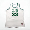 Mitchell & Ness USA Maglia da gioco basket canotta 3XL Oversize Bianca CELTICS Numerata NBA HARDWOOD CLASSICS