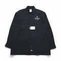 Dickies camicia da lavoro L nero poliestere cotone tasca 574BK made in Honduras articolo nuovo