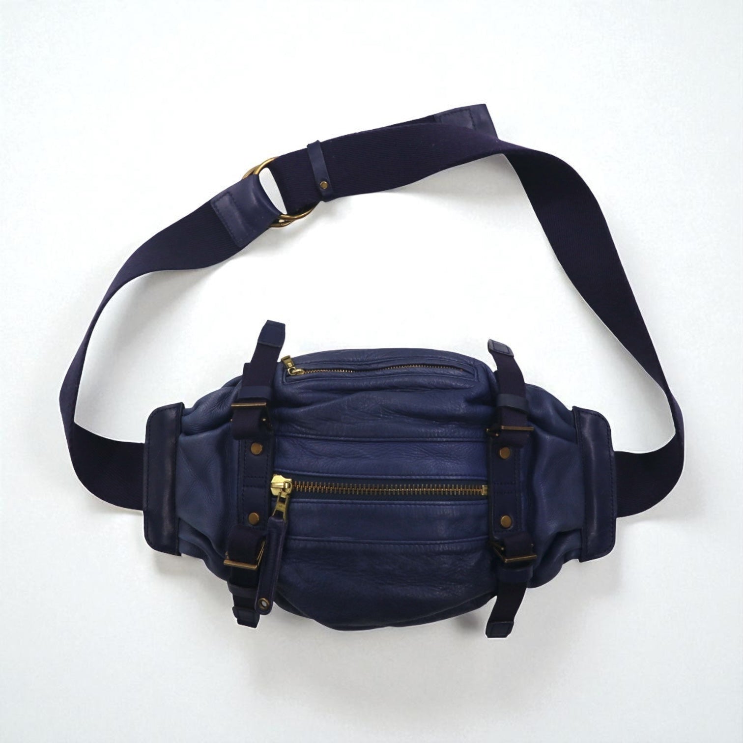 master-piece ( MSPC PRODUCT ) ボディバッグ ネイビー レザー