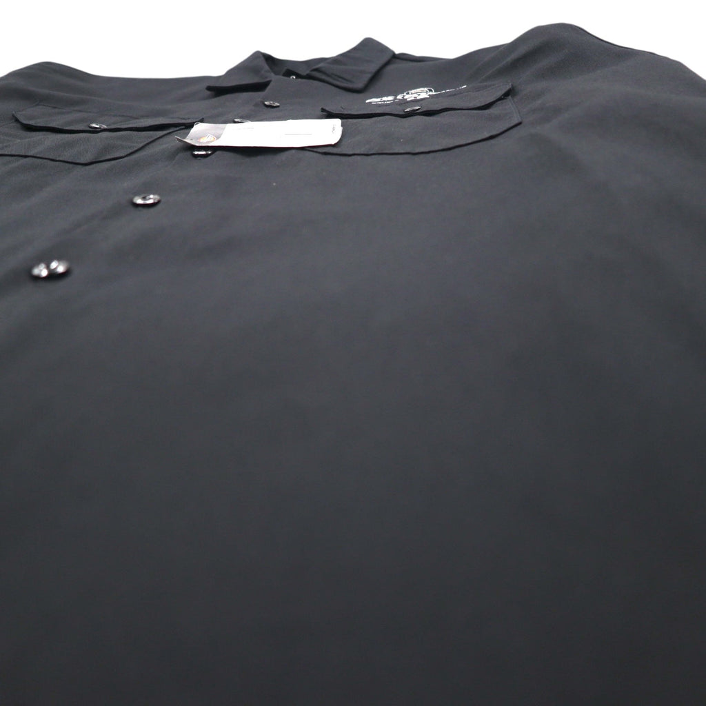 Dickies camicia da lavoro L nero poliestere cotone tasca 574BK made in Honduras articolo nuovo