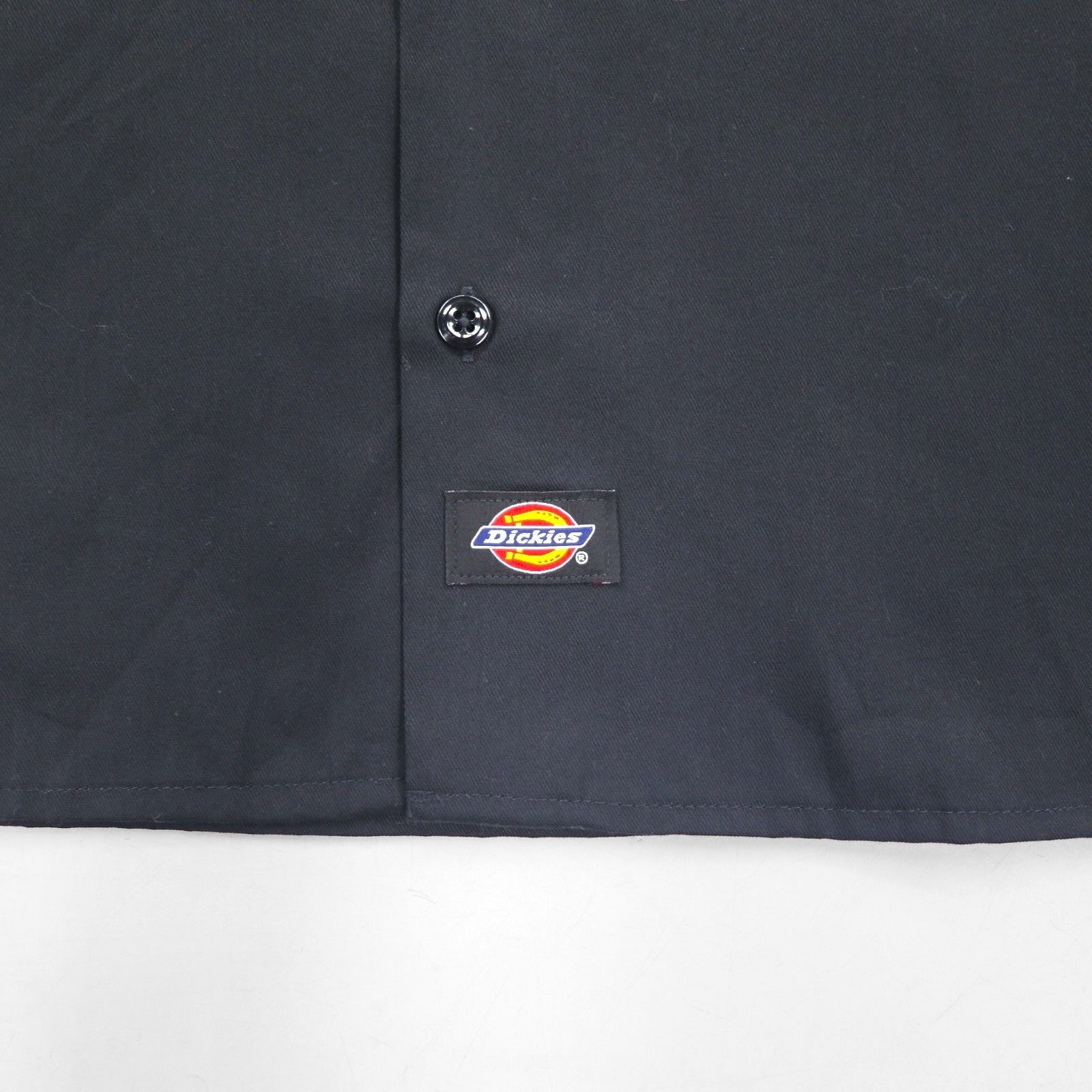 Dickies camicia da lavoro L nero poliestere cotone tasca 574BK made in Honduras articolo nuovo