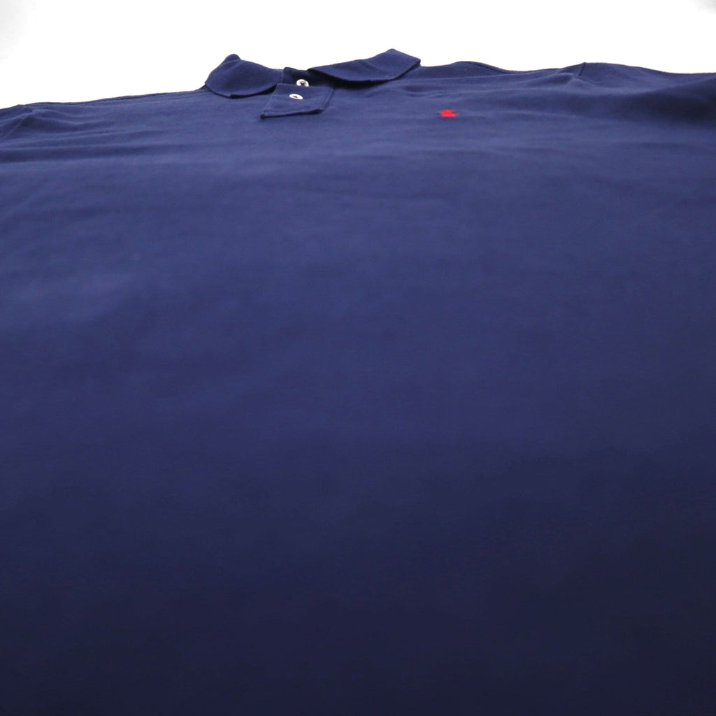 POLO RALPH LAUREN Polo XL navy cotone piqué CUSTOM SLIM FIT piccolo ricamo pony