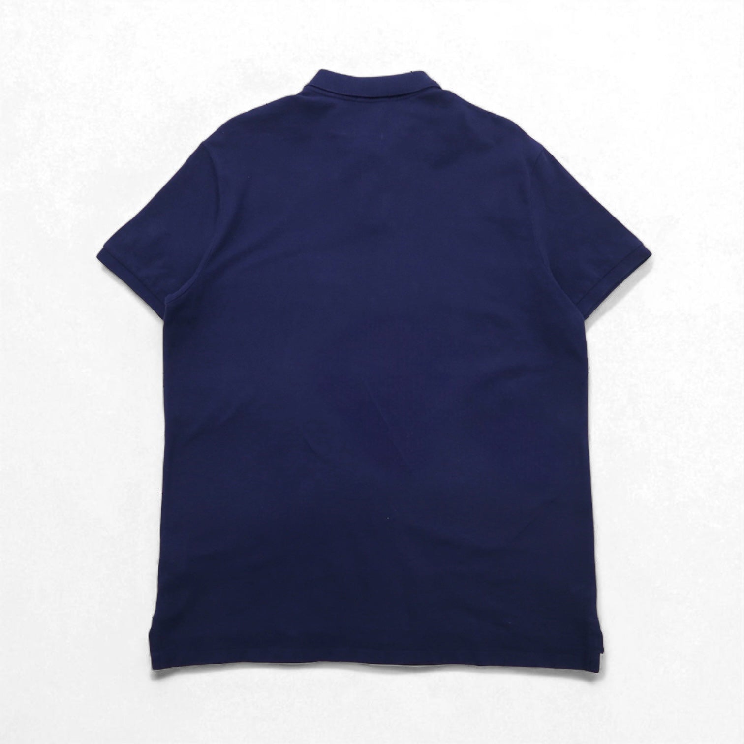POLO RALPH LAUREN Polo XL navy cotone piqué CUSTOM SLIM FIT piccolo ricamo pony