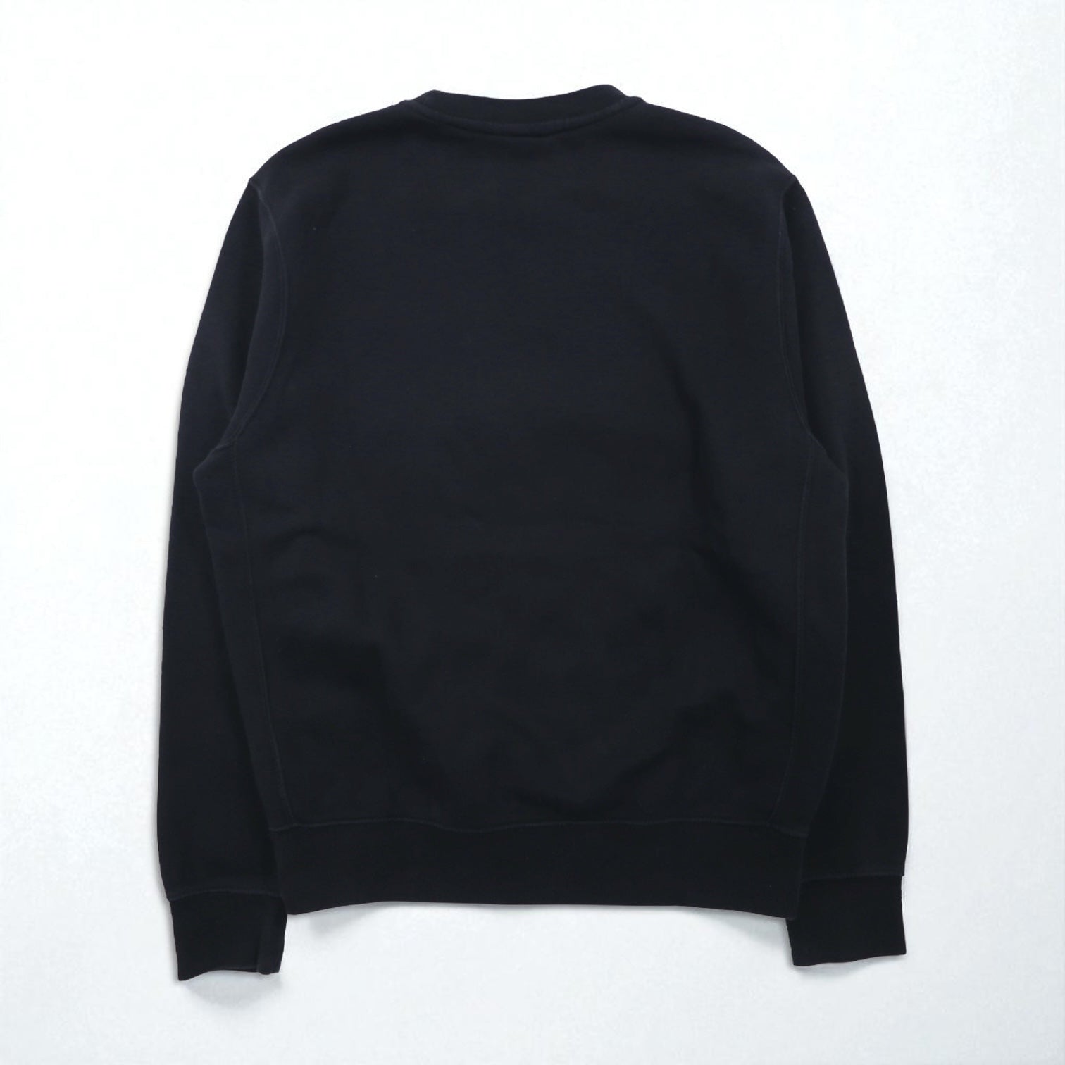 NIKE クルー フリース スウェット トレーナー S ブラック コットン JDI BSTR BV5090-010