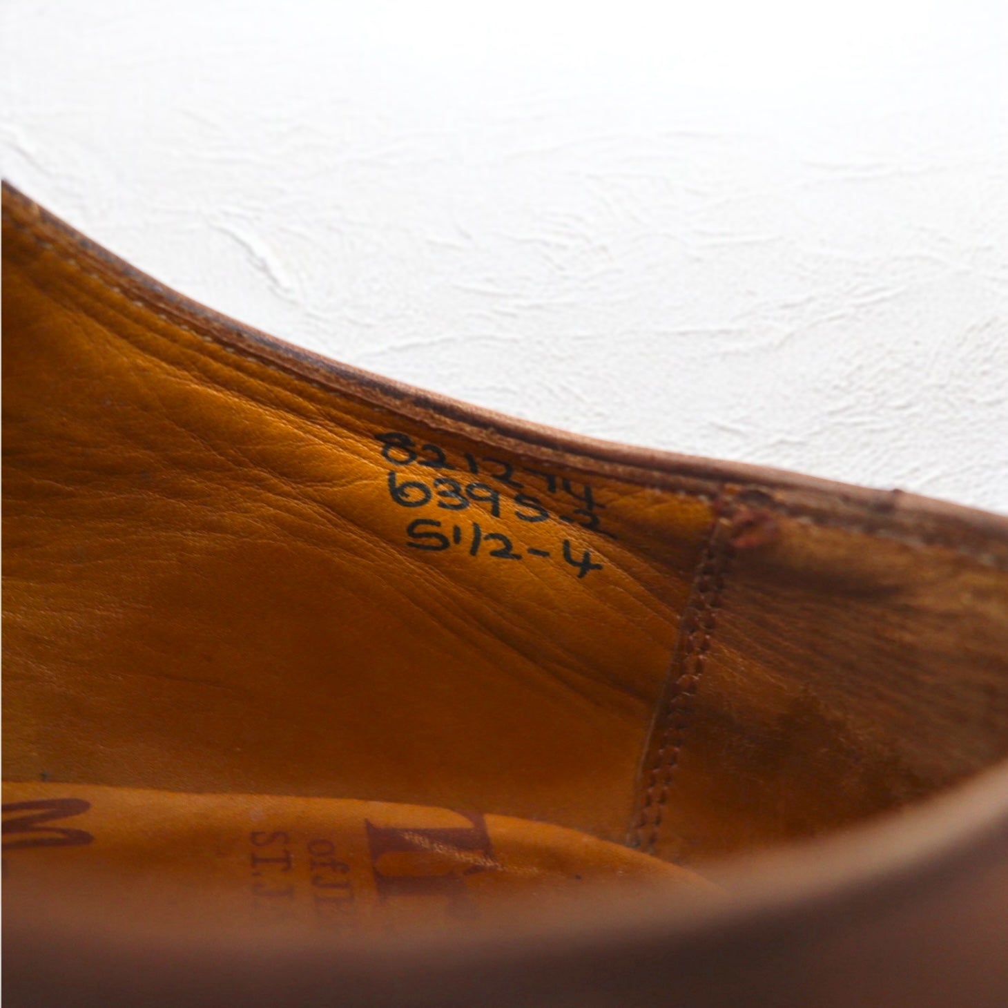 Tricker's × Margaret Howell Scarpe eleganti Made in England 24.5-25cm Marrone Pelle Goodyear Welted Cap-toe 6395