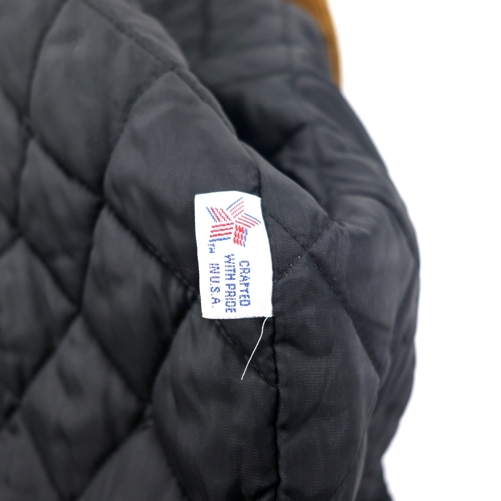 Schott USA Montgomery in velluto a coste 38 marrone, fodera trapuntata in cotone