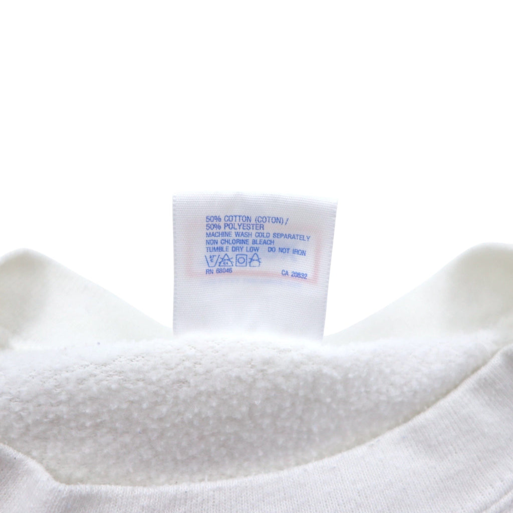 Felpa stampata Tultex, anni '90, Made in USA, 2XL, bianca, cotone, USF&F Sugar Bowl