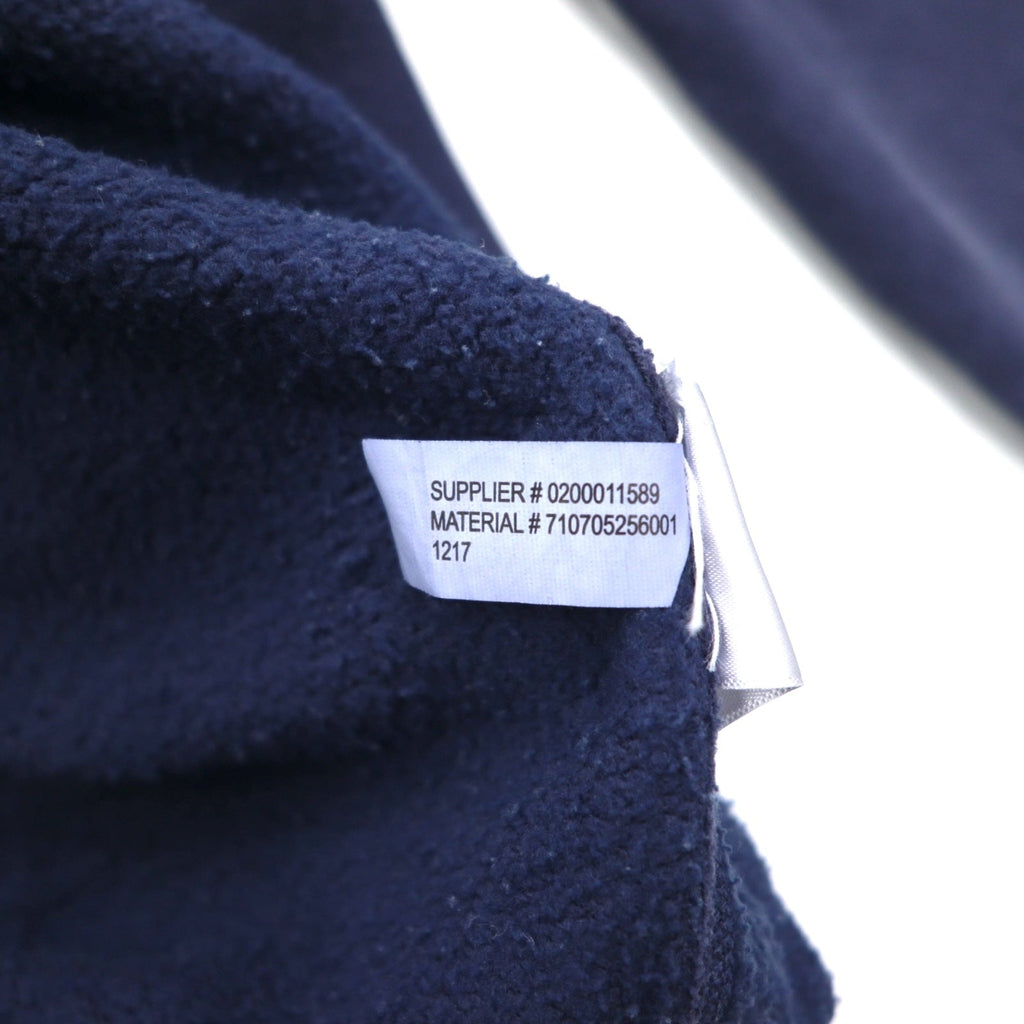 POLO RALPH LAUREN - Felpa girocollo con V anteriore, taglia S, navy, cotone, stampa logo RL