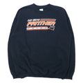 GILDAN カレッジ プリント スウェット L ブラック コットン OAK GROVE PANTHERS ビッグサイズ ホンジュラス製
