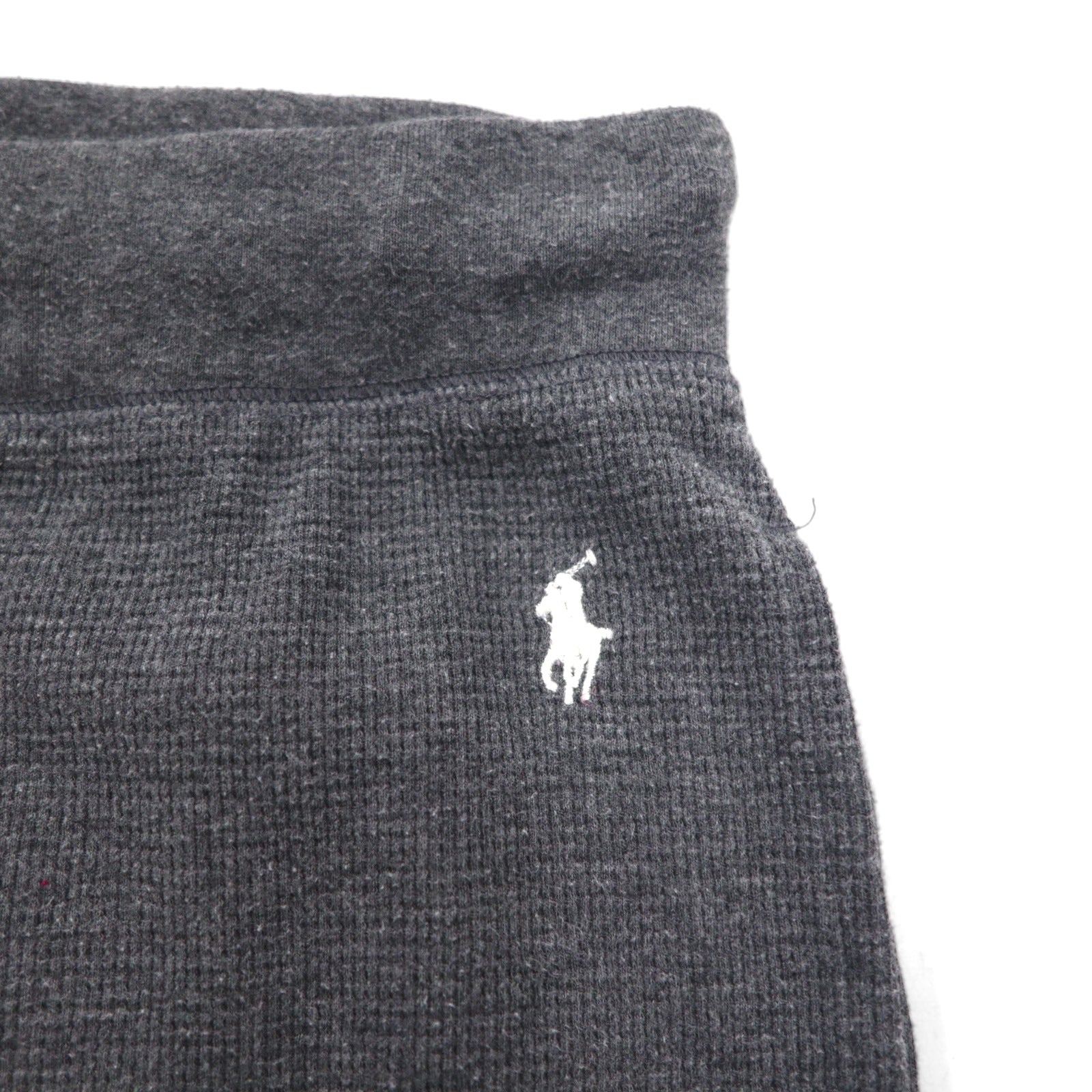 POLO RALPH LAUREN Pantaloni termici easy jogger XL grigi con ricamo small pony SLEEPWEAR