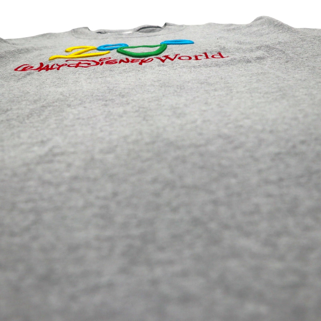 Walt Disney World 00年代 ディズニー ミッキーマウス 2000 ミレニアム Tシャツ M グレー 未使用品