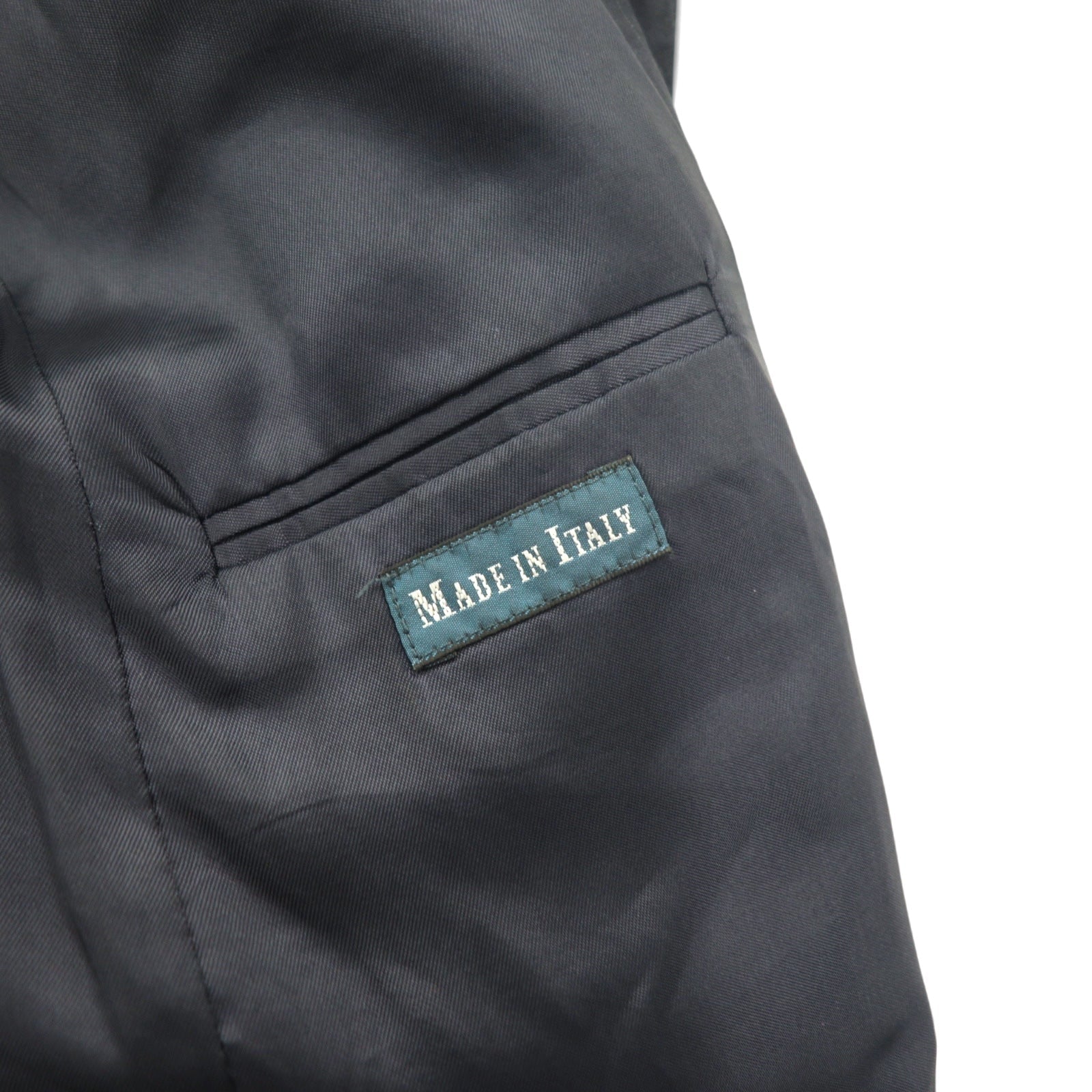 Polo by Ralph Lauren Giacca sartoriale 2 bottoni L blu navy gessato in lana (Made in Italy)