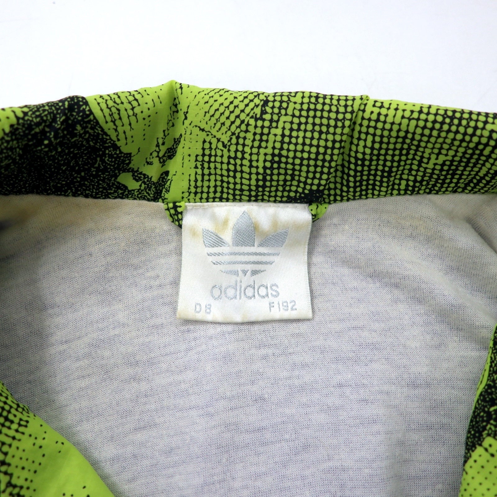adidas Giacca a vento nylon anni '90 Track jacket XL Blu Logo Trifoglio