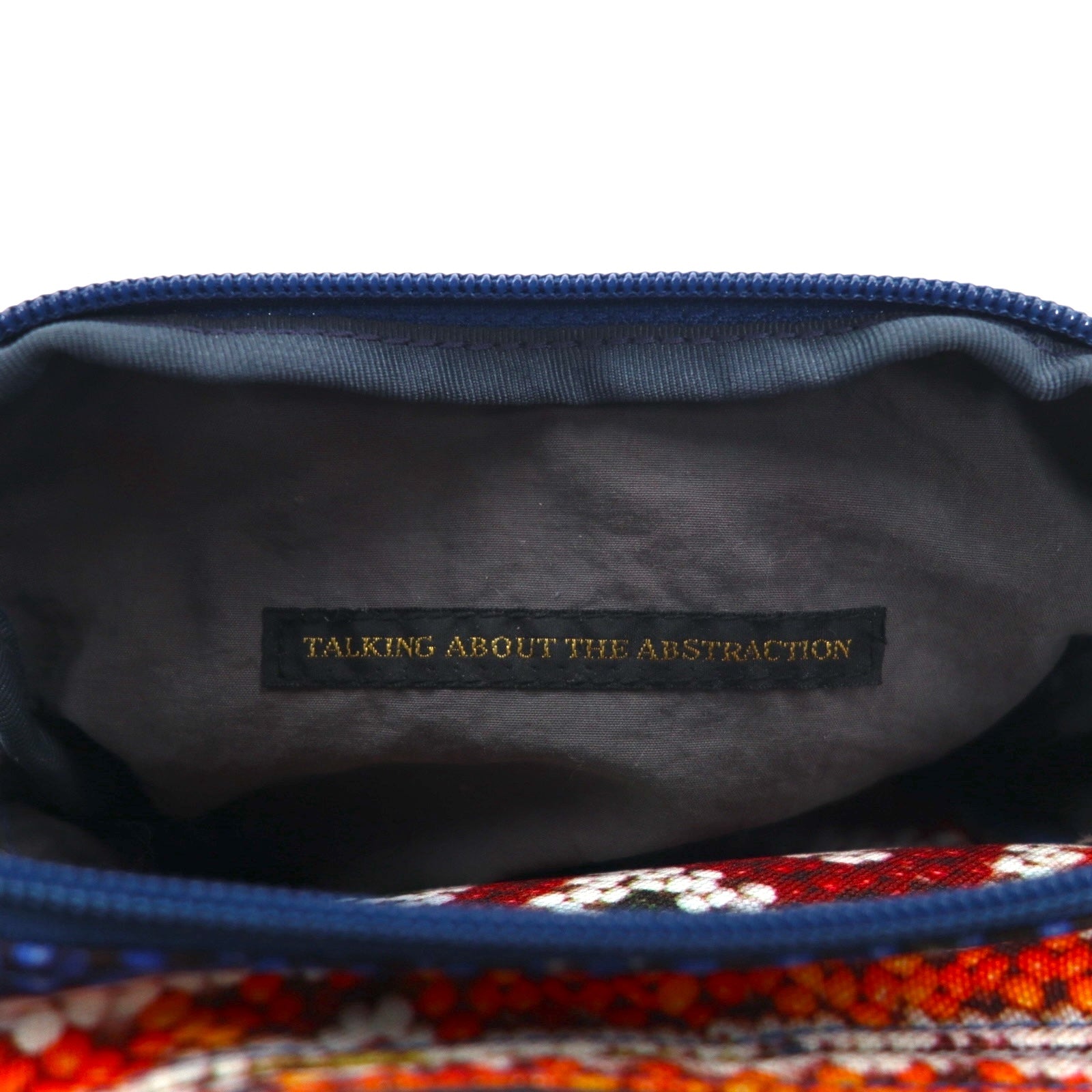 TALKING ABOUT THE ABSTRACTION Trascrizione Borsa a tracolla Marsupio multicolore Fatto in Giappone