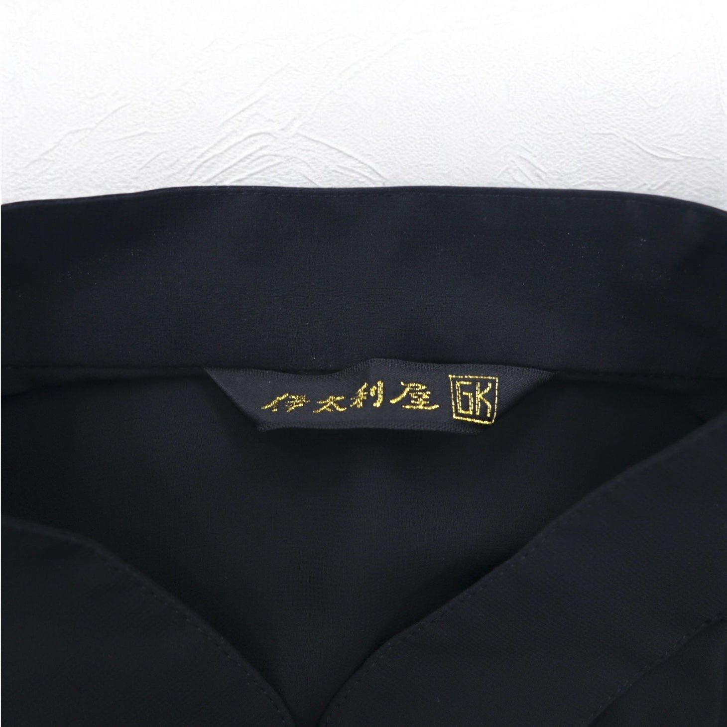Italia Ya Overshirt L Nero Taglia grande La Moda GOJI Prodotto in Giappone