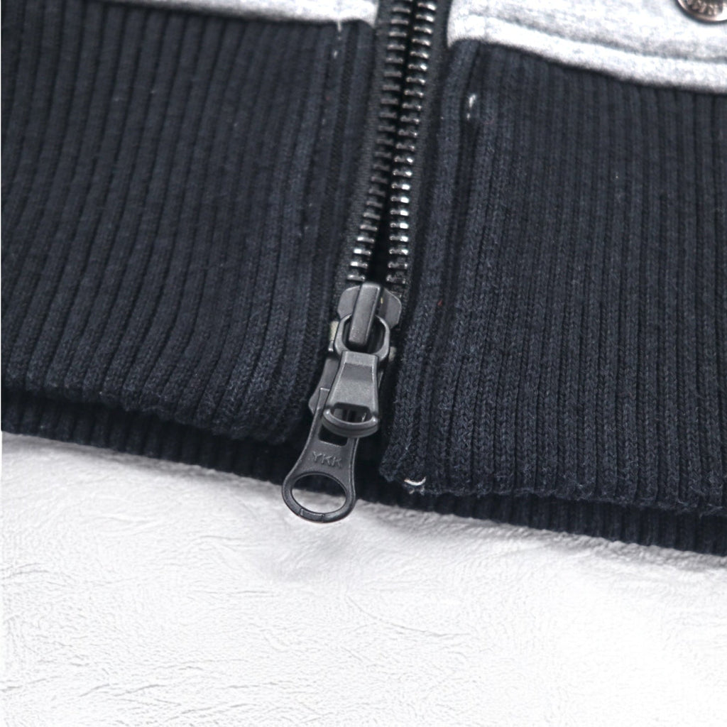 KATHARINE HAMNETT LONDON ダブルジップ ライダース パーカー L グレー