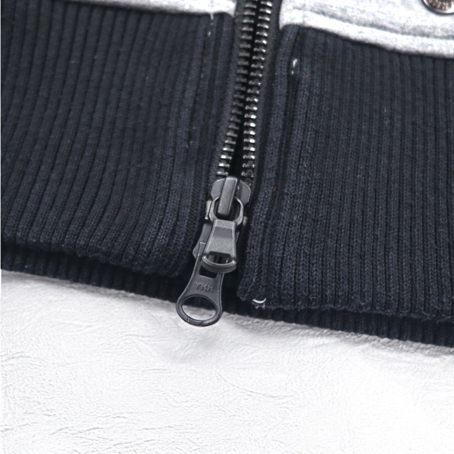 KATHARINE HAMNETT LONDON ダブルジップ ライダース パーカー L グレー
