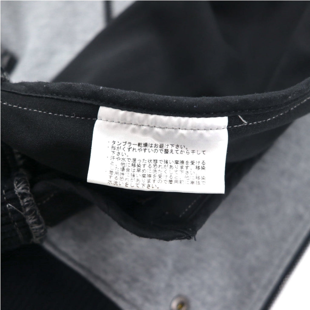KATHARINE HAMNETT LONDON ダブルジップ ライダース パーカー L グレー