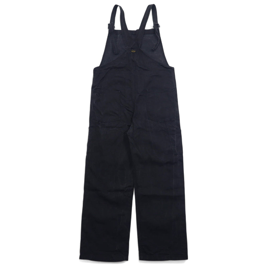 Sonic Lab (concessionario Nepenthes) Salopette in denim nero S Cotone Nero Fatto in Giappone