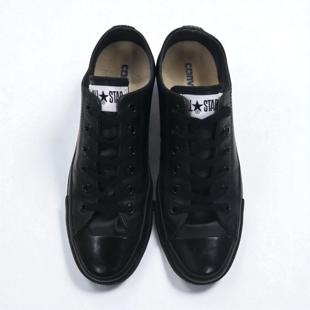 CONVERSE Leather All Star ALL STAR OX Sneakers 26.5cm Black Monochrome 1C049