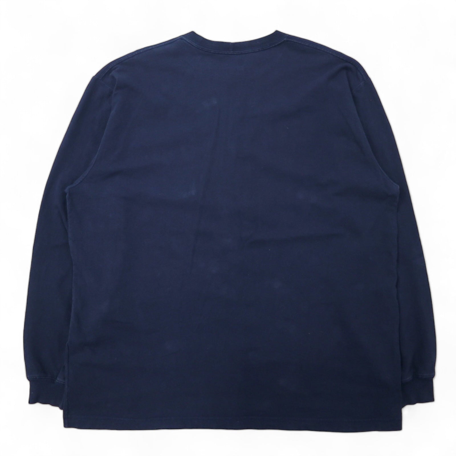 Carhartt T-shirt a manica lunga XL, blu navy, cotone, ORIGINAL FIT, Made in Honduras