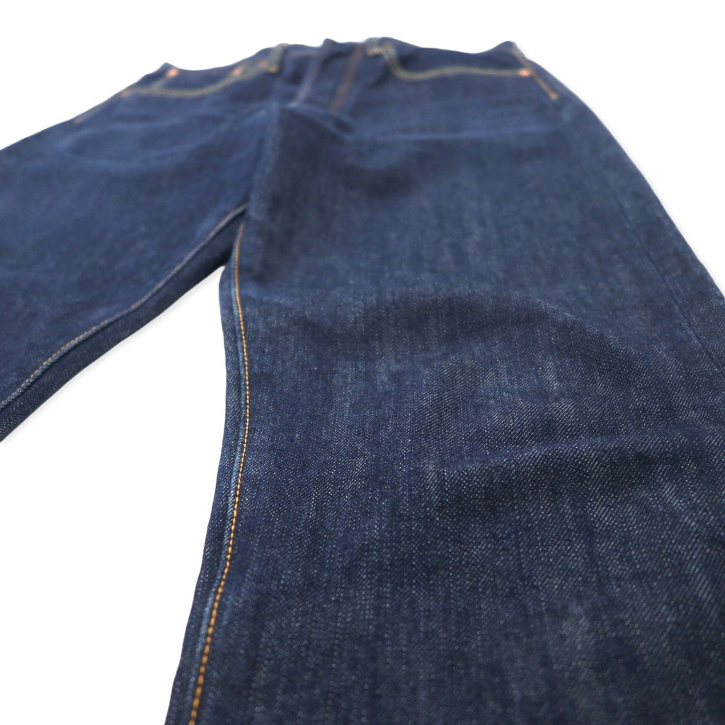 KAPITAL Jeans NEW STANDARD Denim Raw 30 Blu Scuro Cotone Cinch Back NEW STANDARD DENIM SLP014 Made in Japan