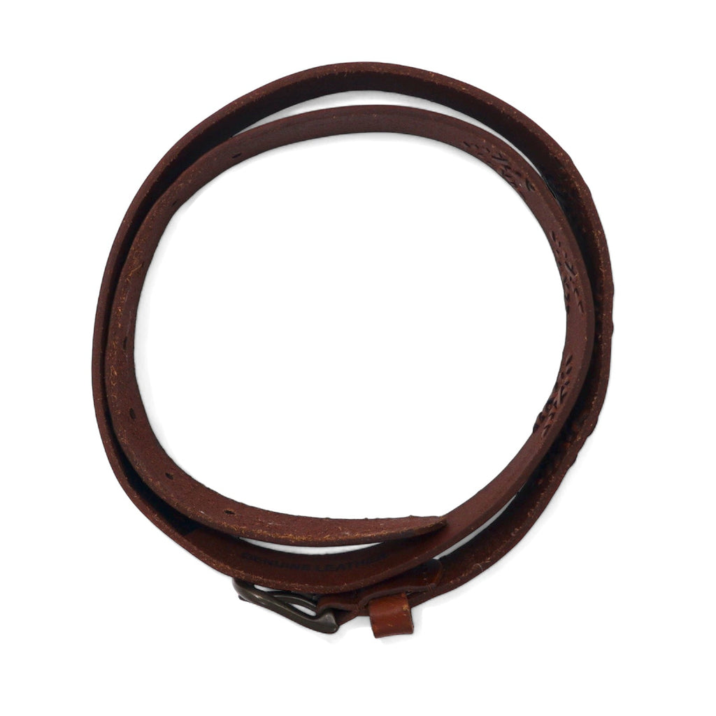 Cintura in pelle Levi's M marrone intrecciata 13LV1201