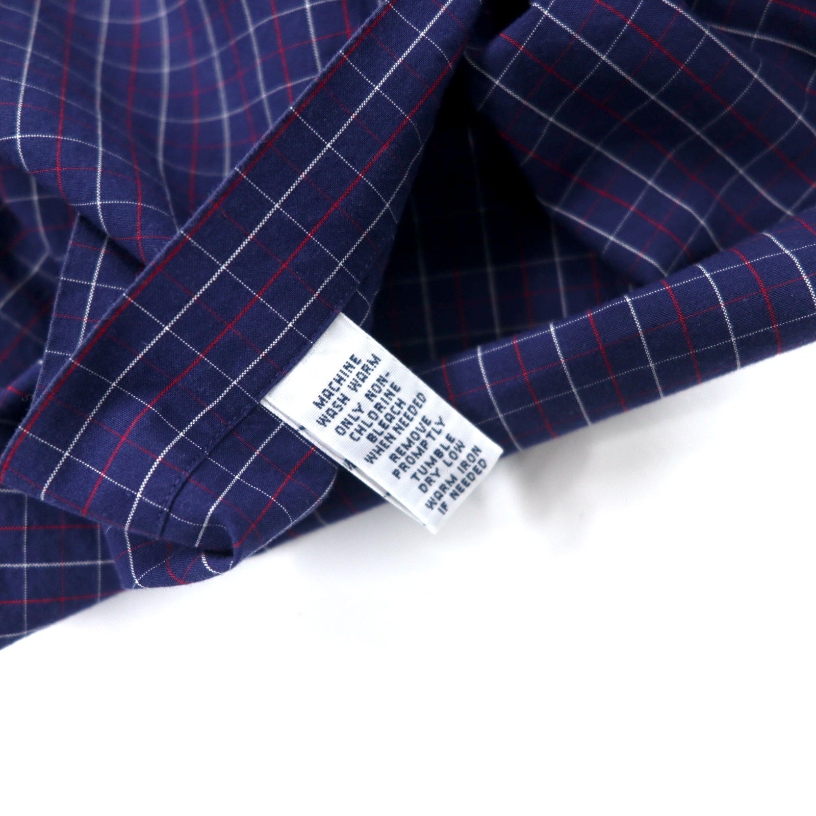 Camicia button-down Ralph Lauren con motivo Windowpane, taglia XL, blu navy, cotone CUSTOM FIT, ricamo Small Pony
