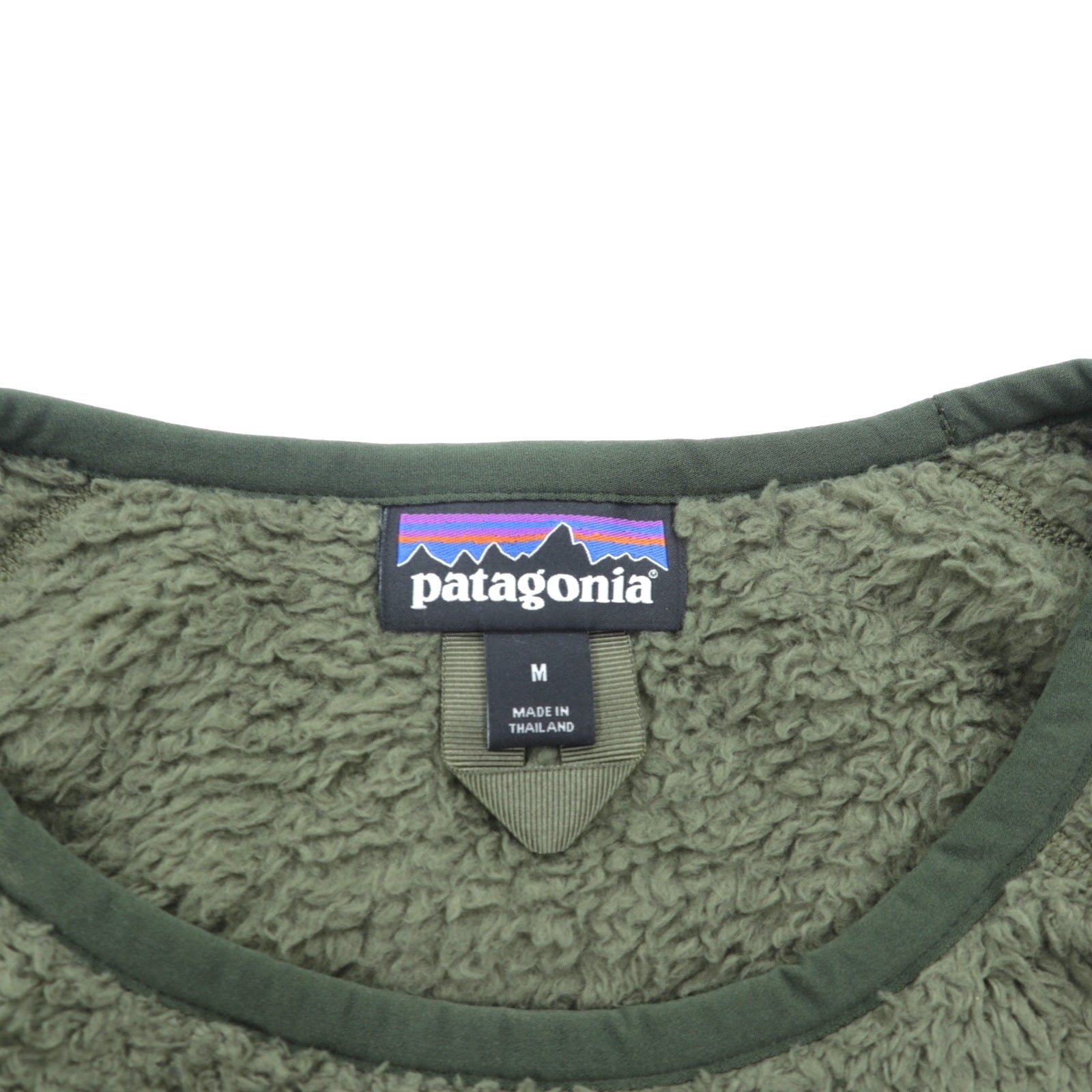 Patagonia ロスガトス クルー Los Gatos Crew ボア フリースジャケット M カーキ プルオーバー 25895
