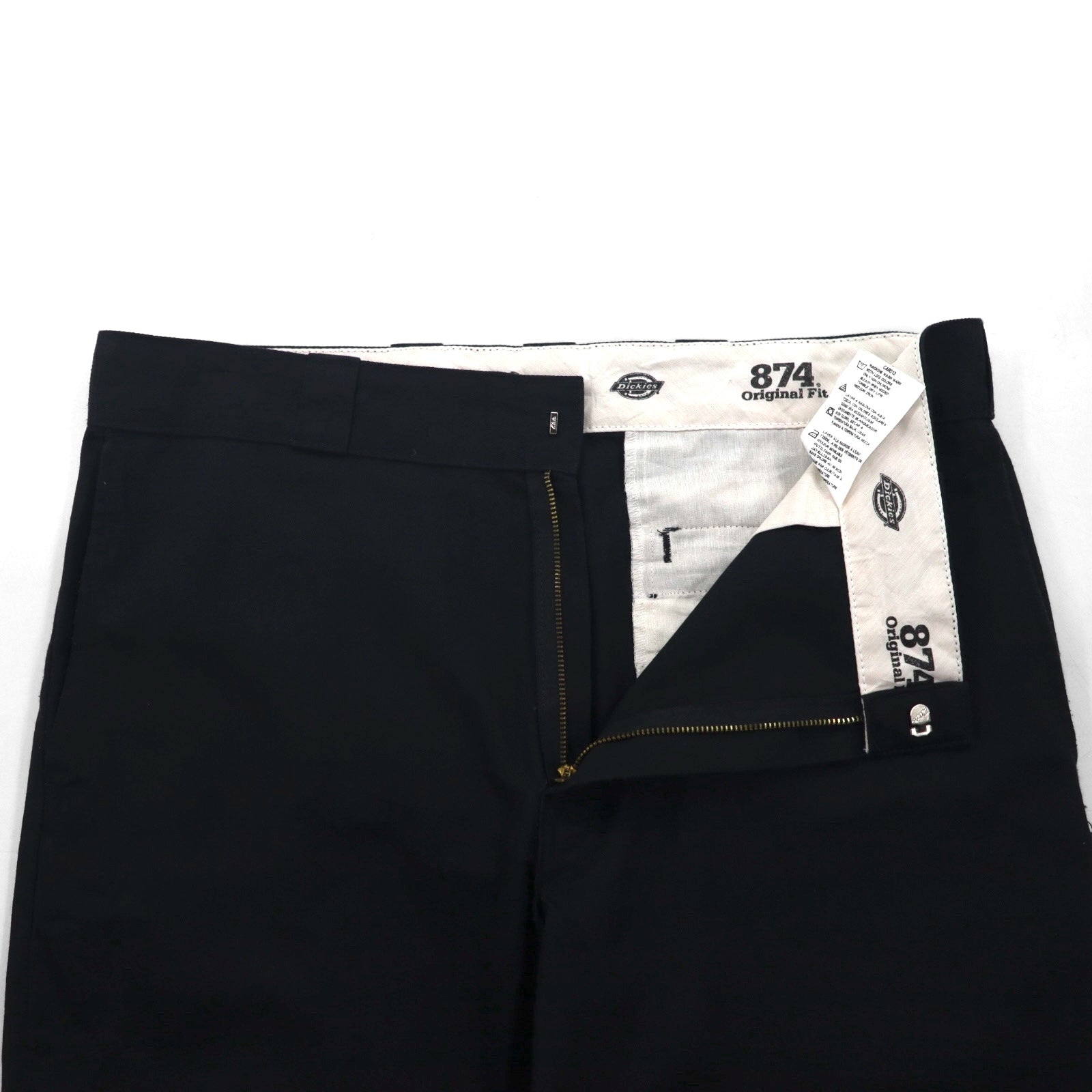 Dickies 874 チノパンツ ワークパンツ L オリジナルフィット ブラック 874BK