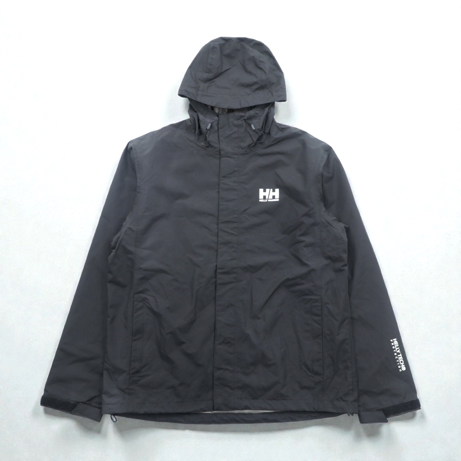 HELLY HANSEN セブンJ レインジャケット マウンテンパーカー XL ブラック 防水 SEVEN J Rain Jacket NB4 62047 HELLY TECH