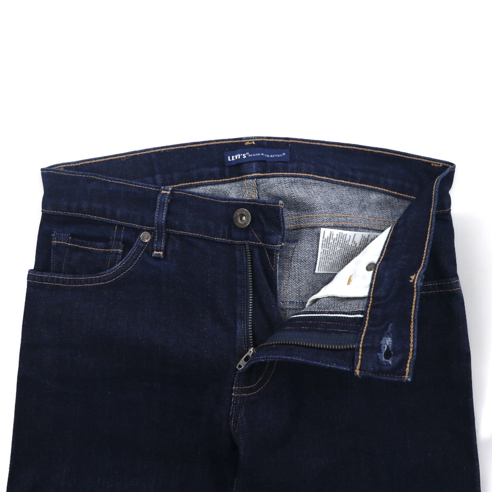 LEVI'S MADE&CRAFTED Jeans 26 Indigo Blu WILLOW SLIM 27255-0002 Fabbricato in Turchia