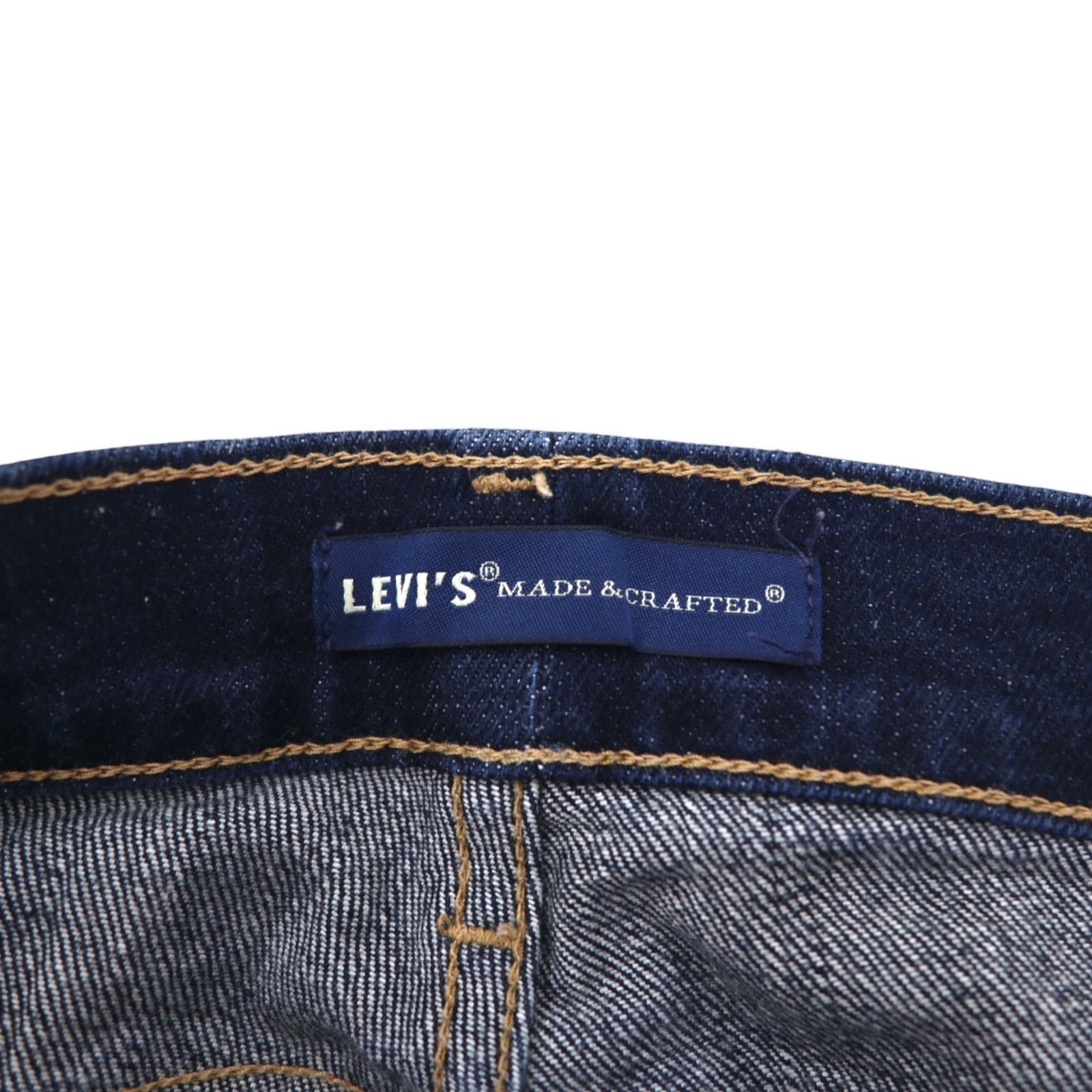 LEVI'S MADE&CRAFTED Jeans 26 Indigo Blu WILLOW SLIM 27255-0002 Fabbricato in Turchia