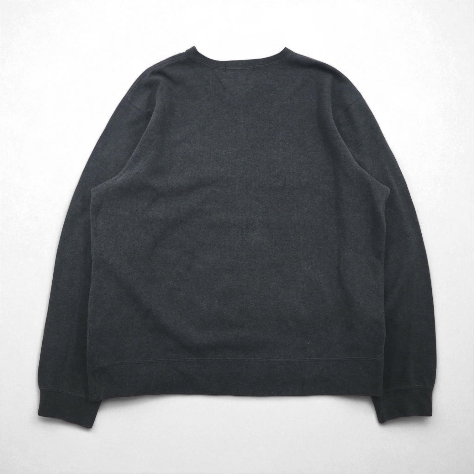 Polo Ralph Lauren 90年代 Vネック スウェット トレーナー XL グレー コットン