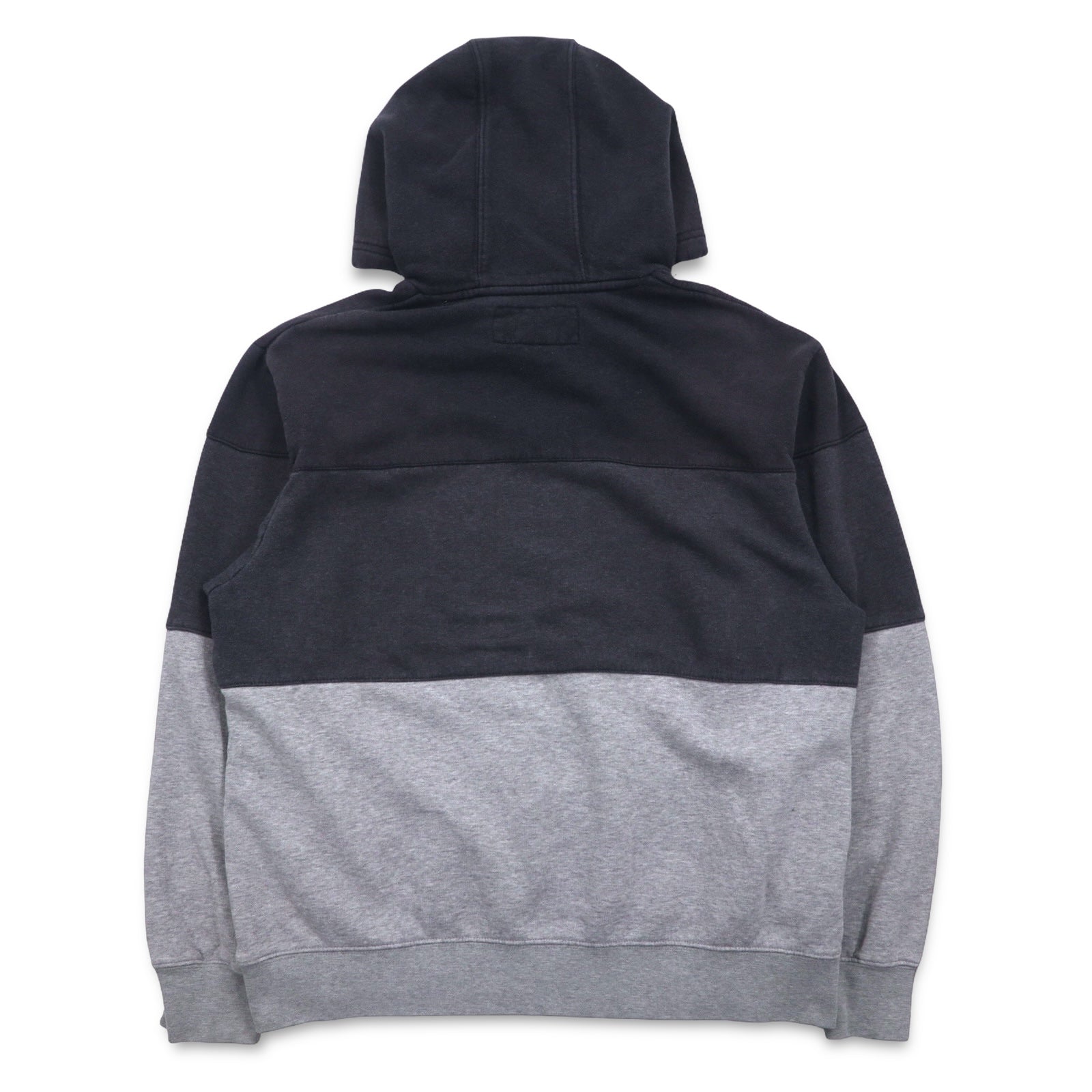 NIKE AIR '72 Felpa con cappuccio pullover con logo ricamato Swoosh, taglia M, colore grigio, in cotone