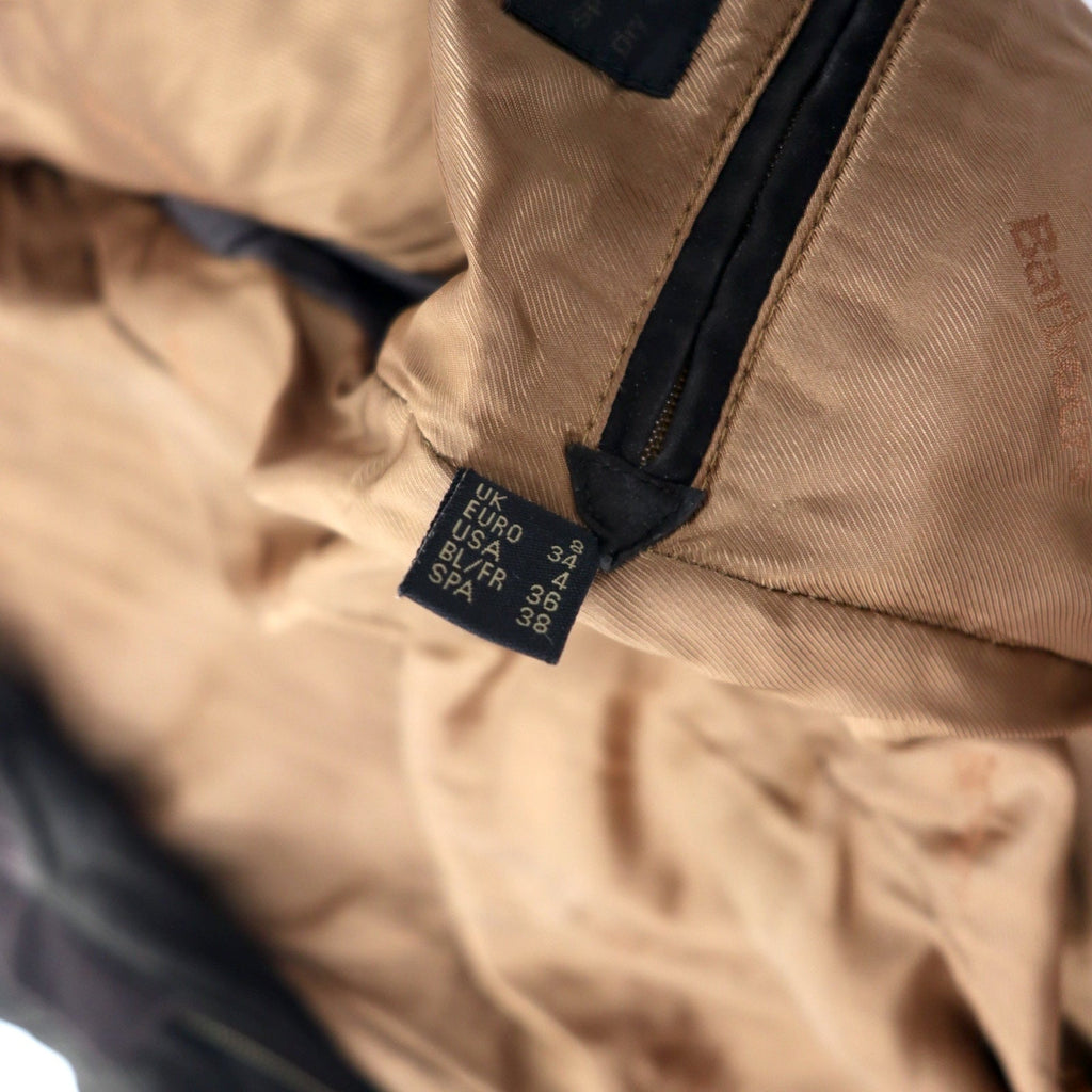 Giacca Barbour Utility in nabuk, giacca da moto 8 marrone L1270 UTILITY NUBUCK LEATHER JACKET